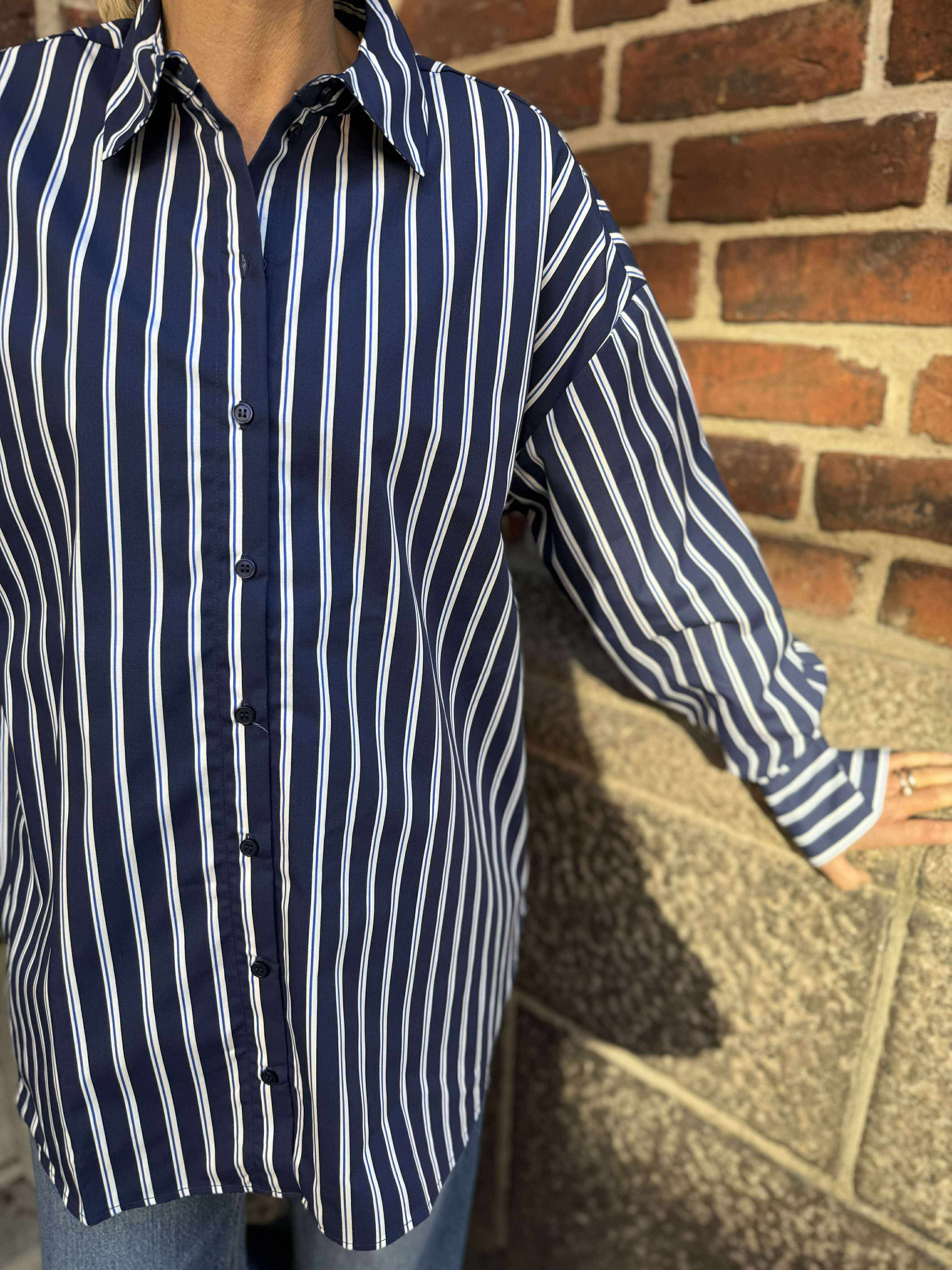VMSINE Shirt - Navy Blazer